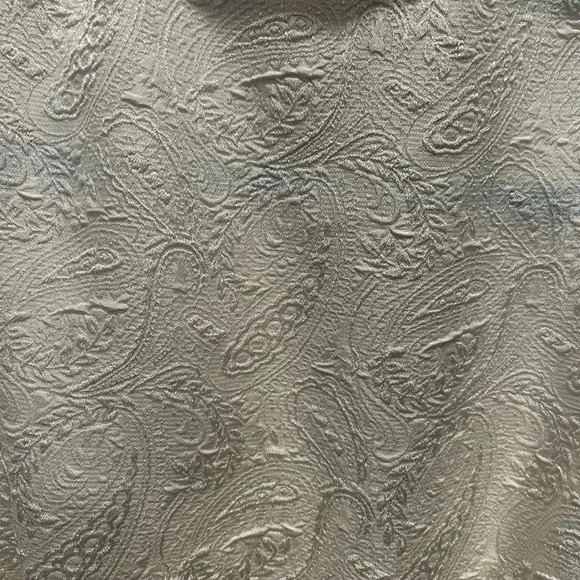 OSCAR DELA RENTA PINK LABEL VINTAGE TEXTURED FLIRTY EYE-CATCHING ROBE SLEEK TRIM - Picture 4 of 5